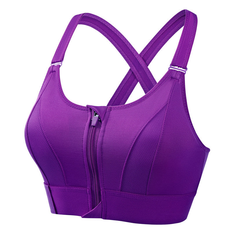 Sports-bh med racerback-design for ekstra støtte og komfort til kvinder.