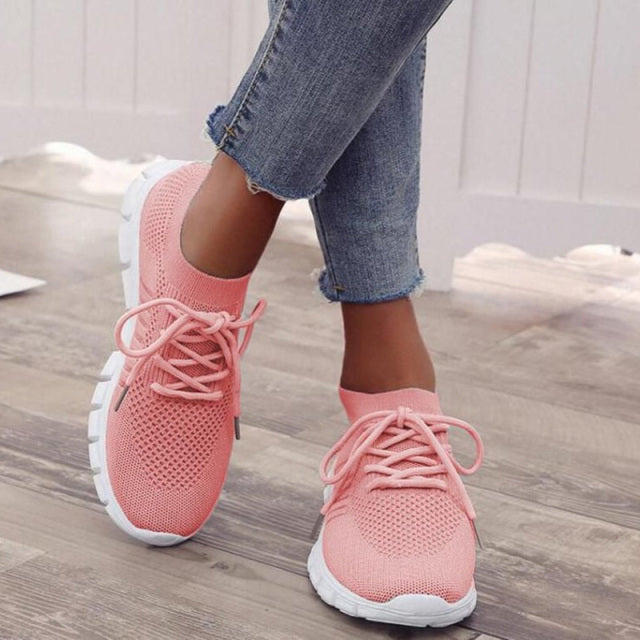 Kvinders ortopædiske sneakers i grå, ergonomisk designet, kunstlæder, alsidig at kombinere, perfekt bærekomfort