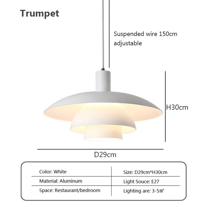 Dansk design pendellampe af metal og glas i skandinavisk stil, elegant og alsidig til moderne indretning.