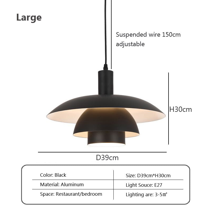 Dansk design pendellampe af metal og glas i skandinavisk stil, elegant og alsidig til moderne indretning.