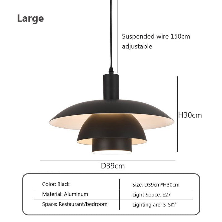 Dansk design pendellampe af metal og glas i skandinavisk stil, elegant og alsidig til moderne indretning.
