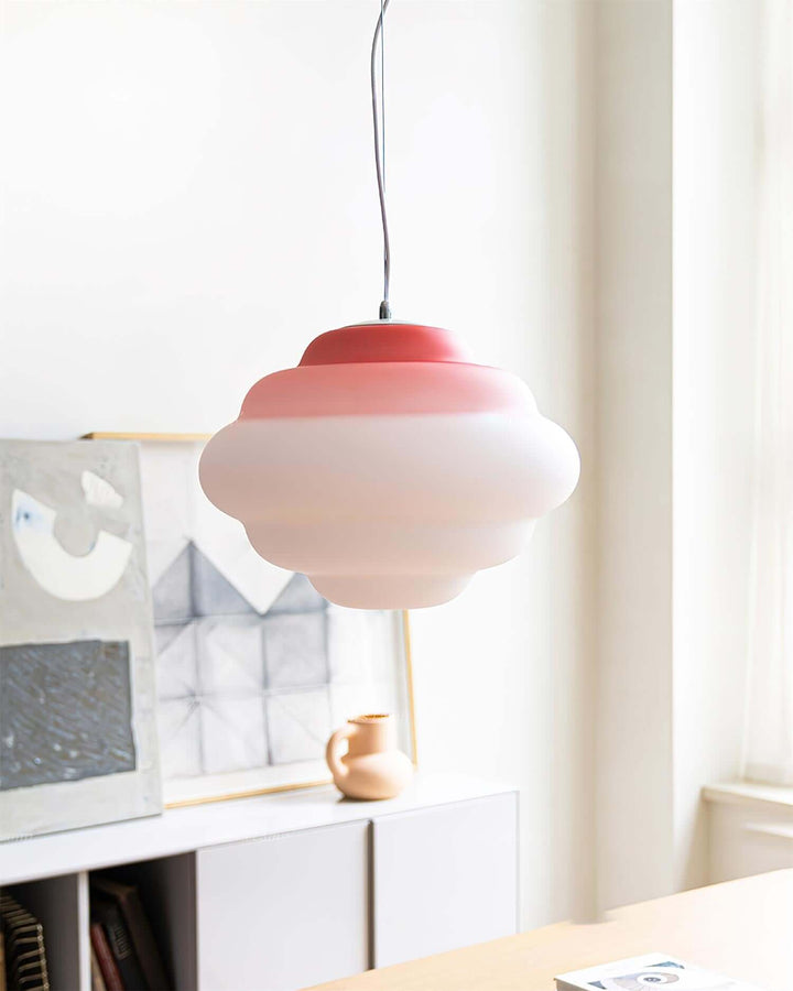 Gradient Sky Cloud Pendel Lampe