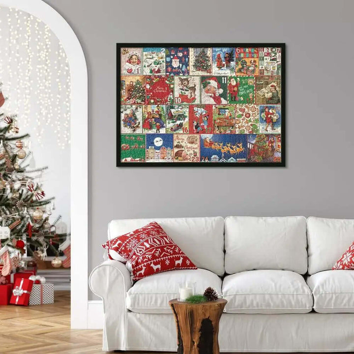 Julepuslespil Adventskalender
