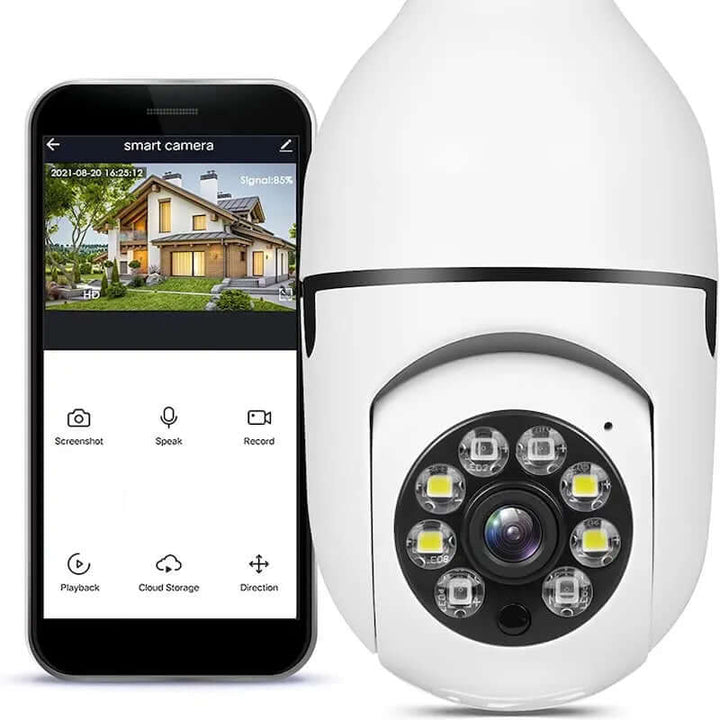 Smart sikkerhedskamera med 2MP, lys og 5G dual-frekvens