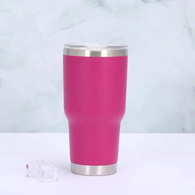 Unisex termokop med praktisk skydelåg