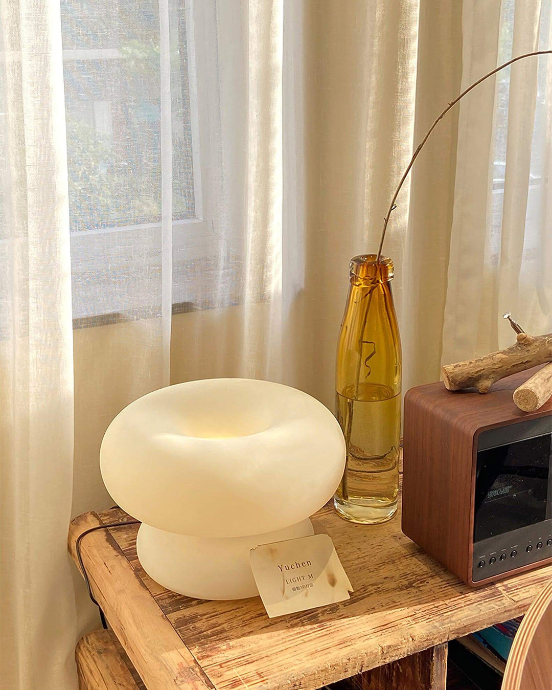 Donut Bordlampe Moderne LED Indendørsbelysning