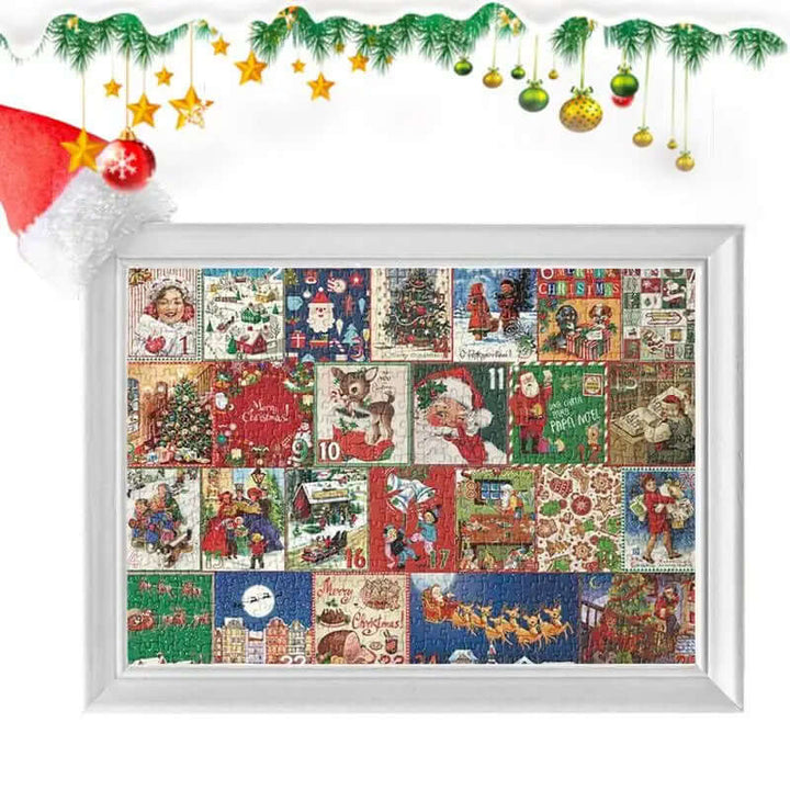 Julepuslespil Adventskalender