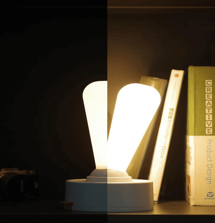 Retro Bordlampe med Håndtag og Genopladelig LED