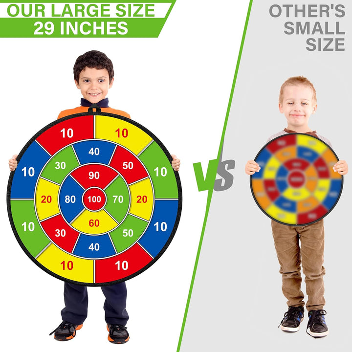 Lærerigt dartspil for børn, der udvikler præcision og koncentration. Et sikkert og engagerende familiespil.