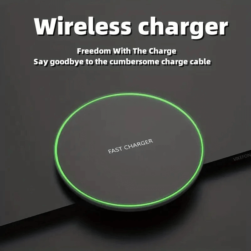Kompakt 30W Trådløs Oplader til Smartphones