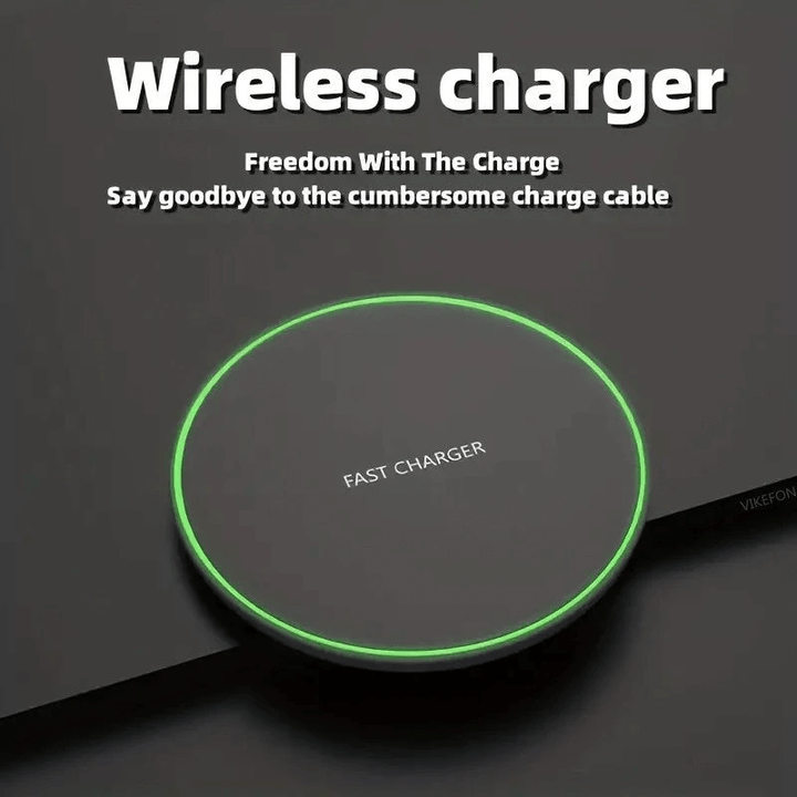 Kompakt 30W Trådløs Oplader til Smartphones