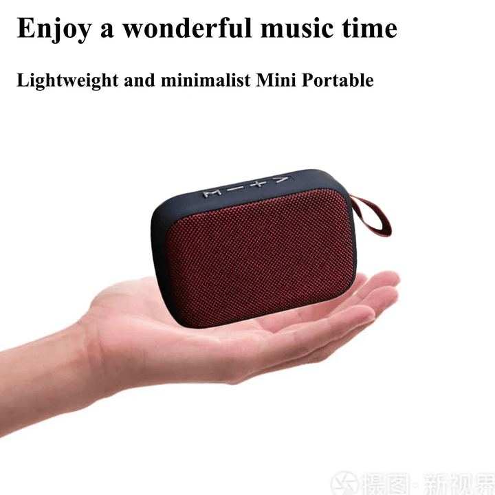 Bærbar 3D Stereo Bluetooth Højttaler