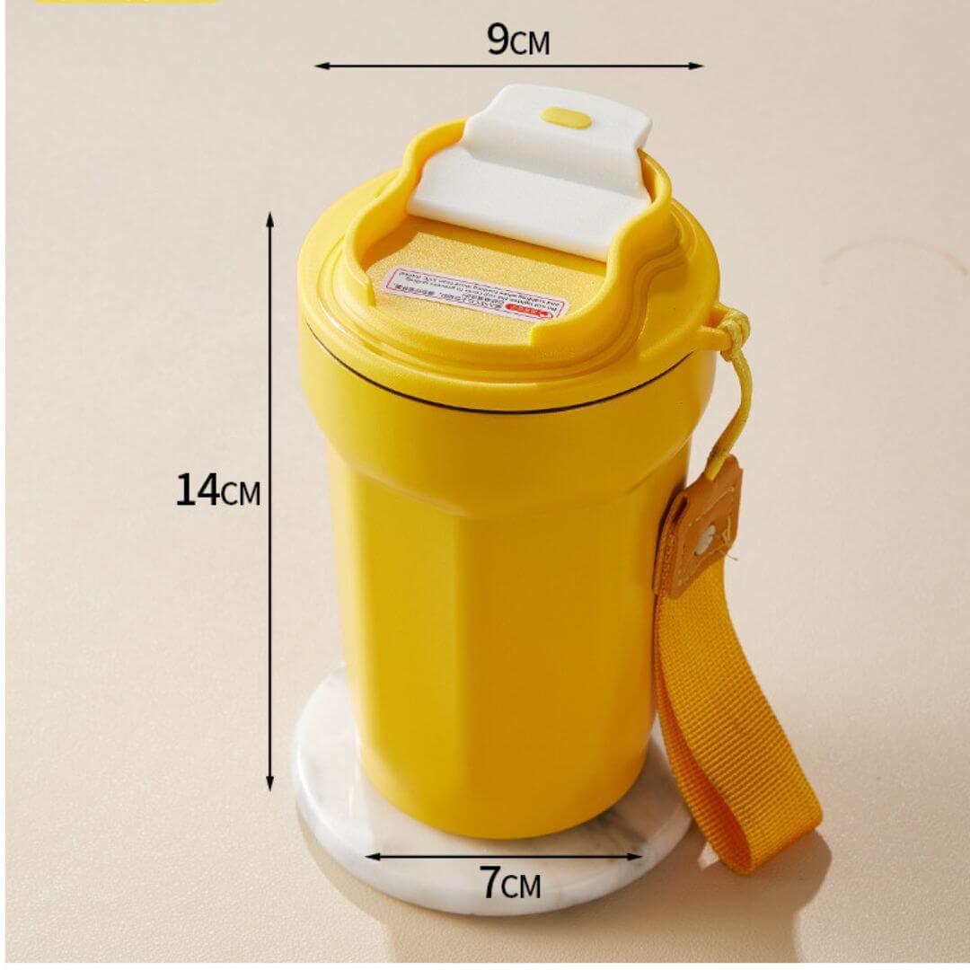 Isoleret termokop 450ml med LED temperaturvisning