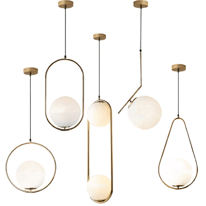 Elegant Dråbeformet Pendellampe