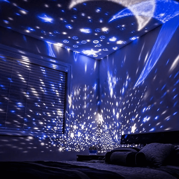 Børns Stjerneprojektor Natlampe