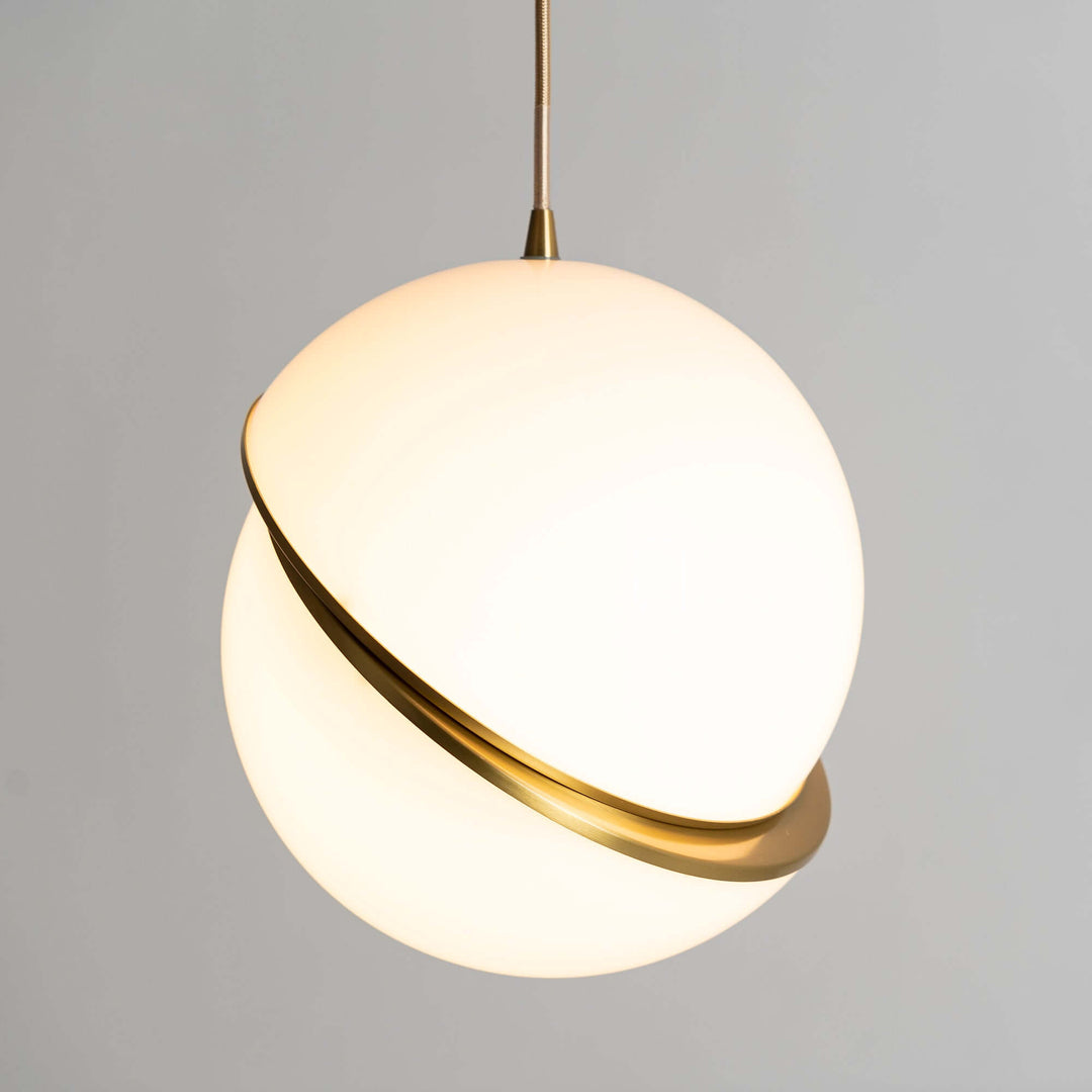 Måneformet Pendellampe i Moderne Design