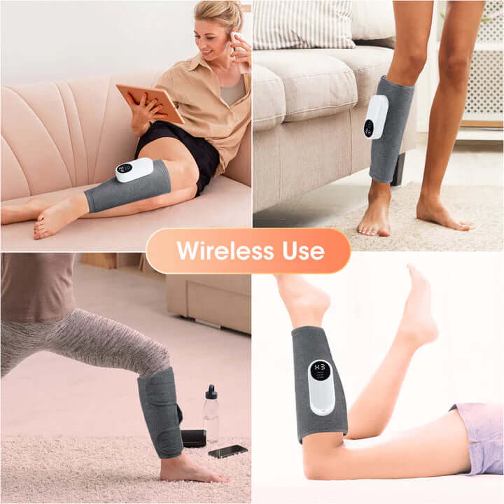 Benmassageapparat med Luftkompression & 3 Tilstande til Afslapning
