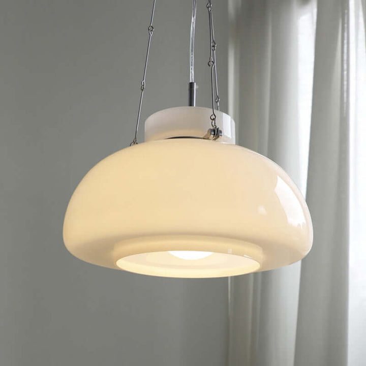 Moderne Mælkeglas LED Pendellampe 40cm