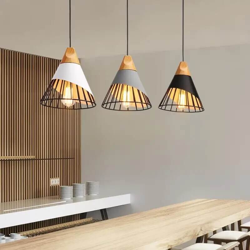 Moderne LED-hængelampe til spisestuen