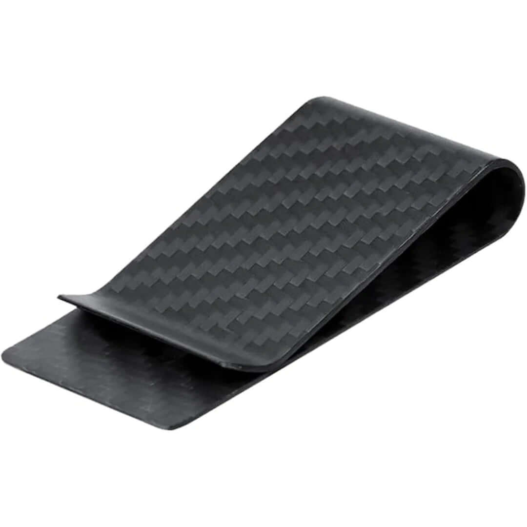 Elegant kortholder og pengeclips i rustfrit stål - 2 stk.