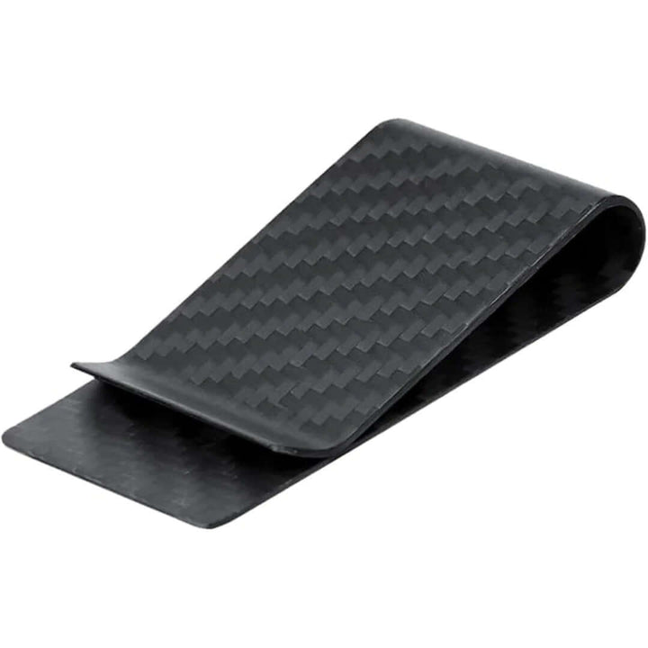 Elegant kortholder og pengeclips i rustfrit stål - 2 stk.