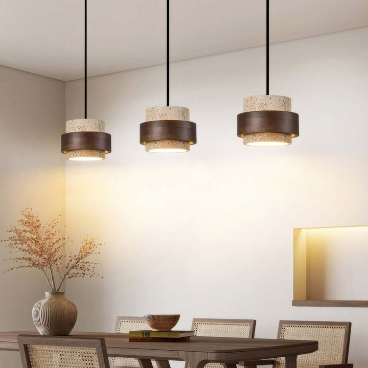 Wabi-Sabi Pendelvæglampe Retro Design