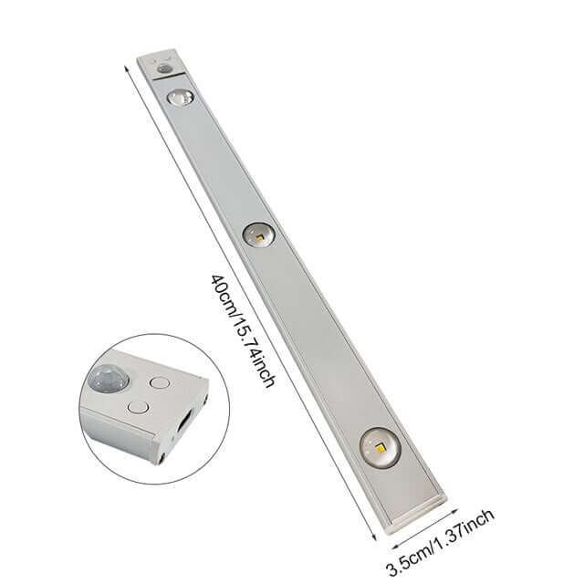 Trådløs LED-Lampe med Bevægelsessensor