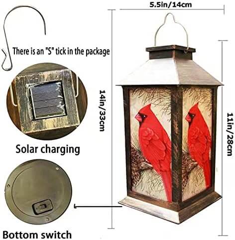 Solar Kardinal Lanterne til Have & Terrasse