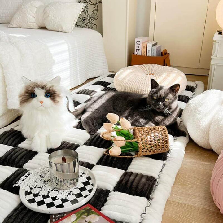 Hundesofa Tæppe - Luksuriøs Chenille Møbelbeskyttelse