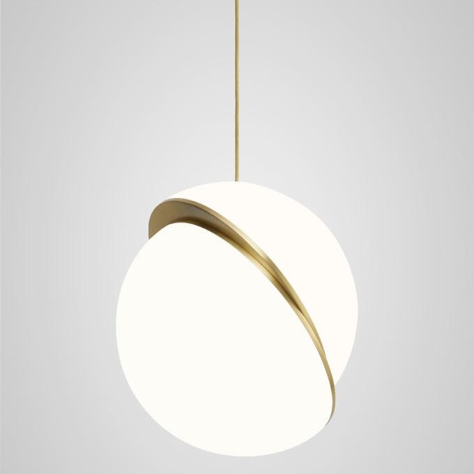 Måneformet Pendellampe i Moderne Design