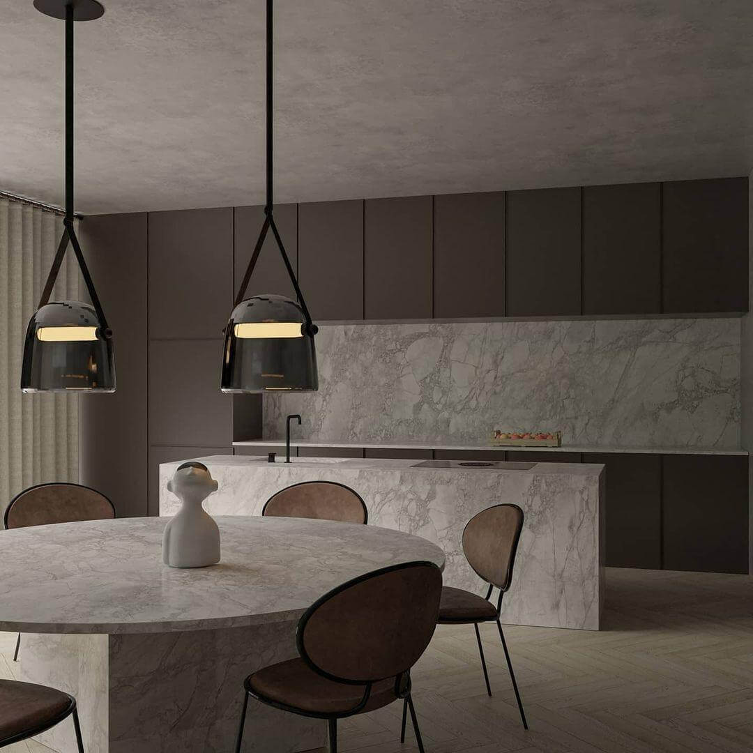 Elegant LED Vedhængslampe til Hjemmet