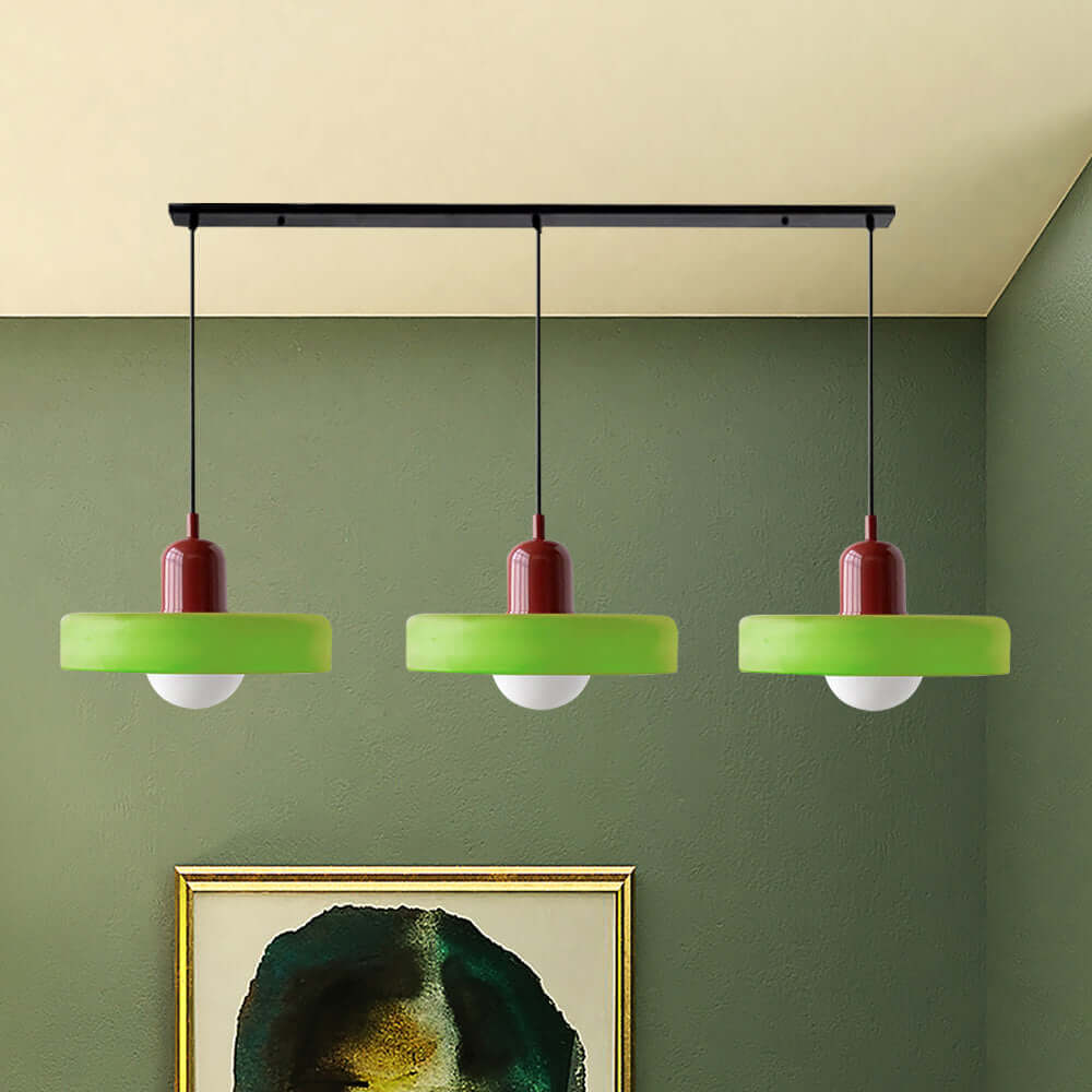 3-hovedet Bauhaus Pendellampe