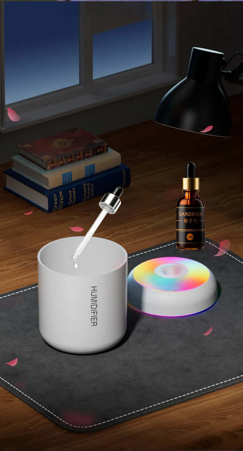 USB Mini-Luftfugter med Aromaterapi