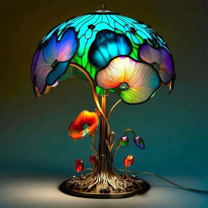 Blyglass Bordlampe - Stemningslys
