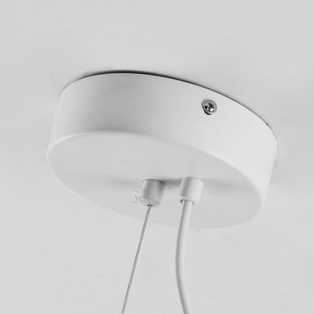 Moderne glas pendellampe til hyggelig belysning