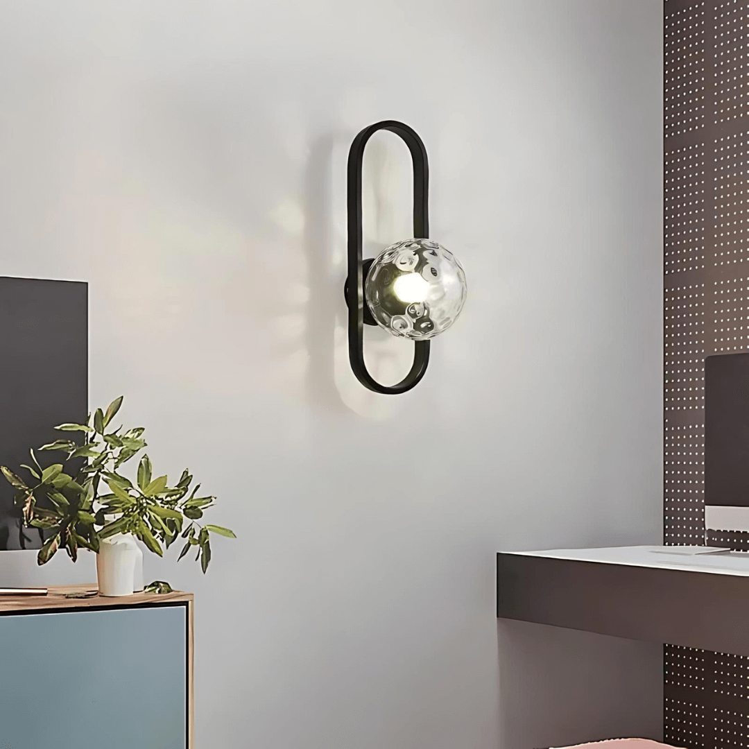 Moderne LED Glas Væglampe Camille til Hjemmet