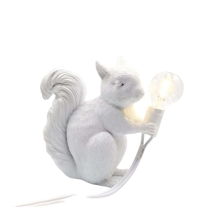 Dekorativ Egern Bordlampe til Børneværelse