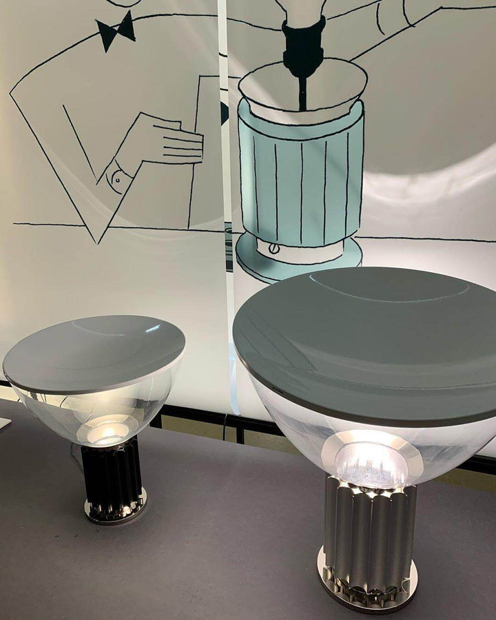 Designer Bordlampe i Marmor