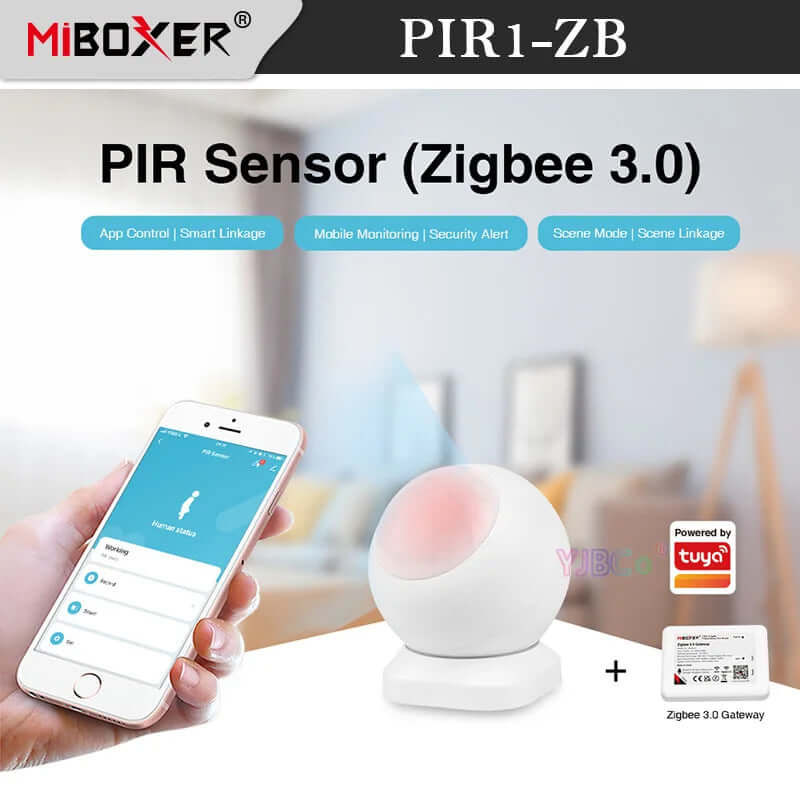 Smart Zigbee Bevægelsessensor med App-kontrol