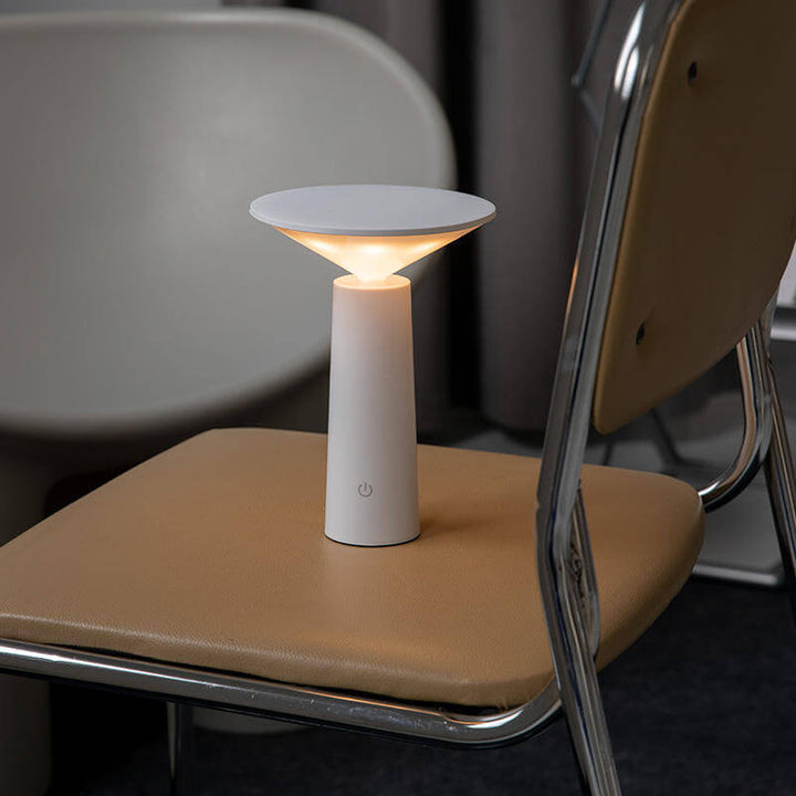 Dæmpbar LED-bordlampe med genopladeligt batteri