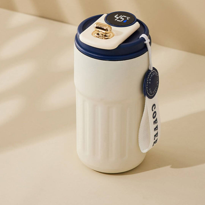 Isoleret termokop 450ml med LED temperaturvisning
