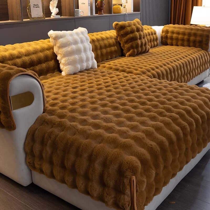 Premium sofaovertræk - skridsikkert og holdbart