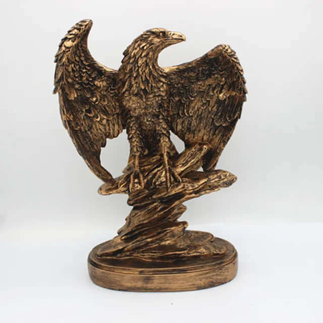 Majestætisk Ørnskulptur i Bronze