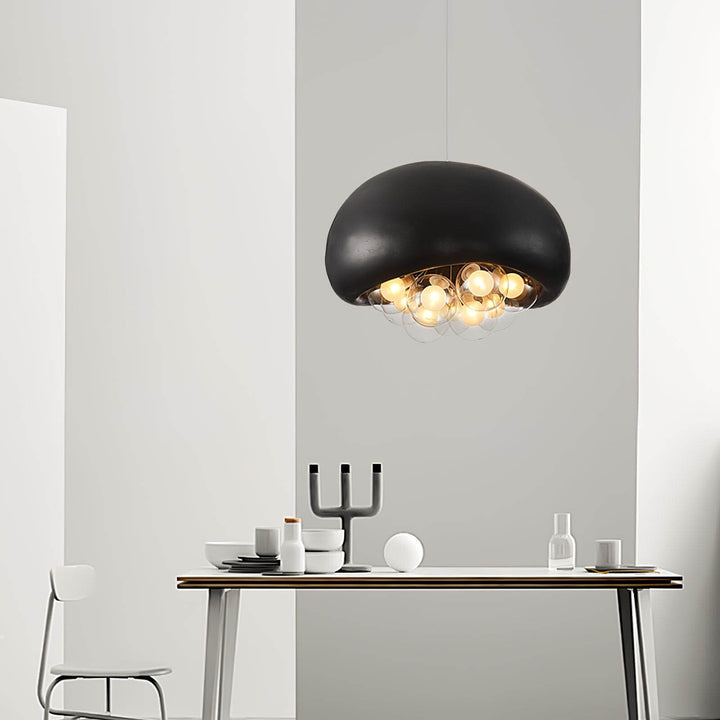 Moderne pendellampe med boble-design