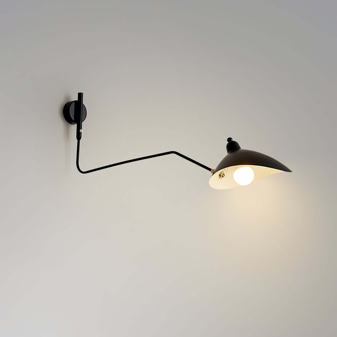 Designer væglampe - Moderne metalbelysning
