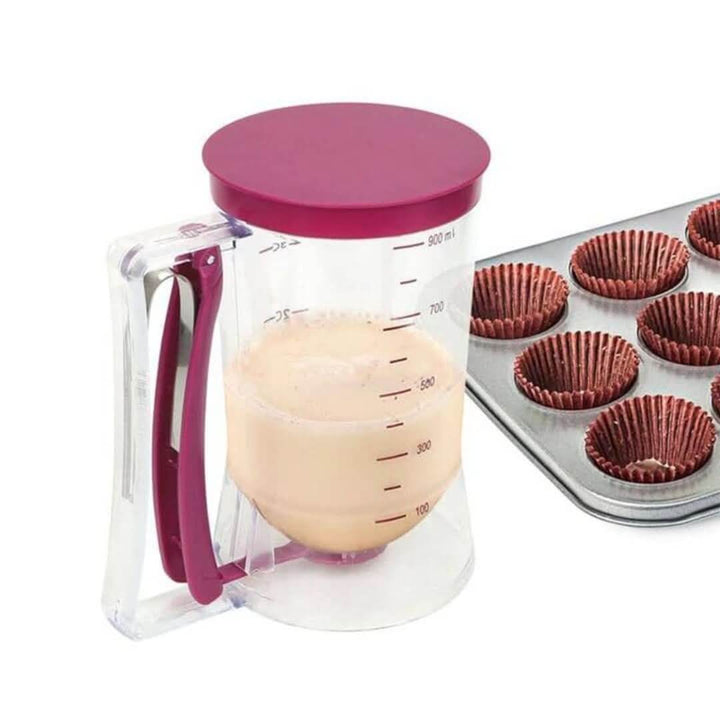 Dejdispenser 1L - Målebæger med dispenser