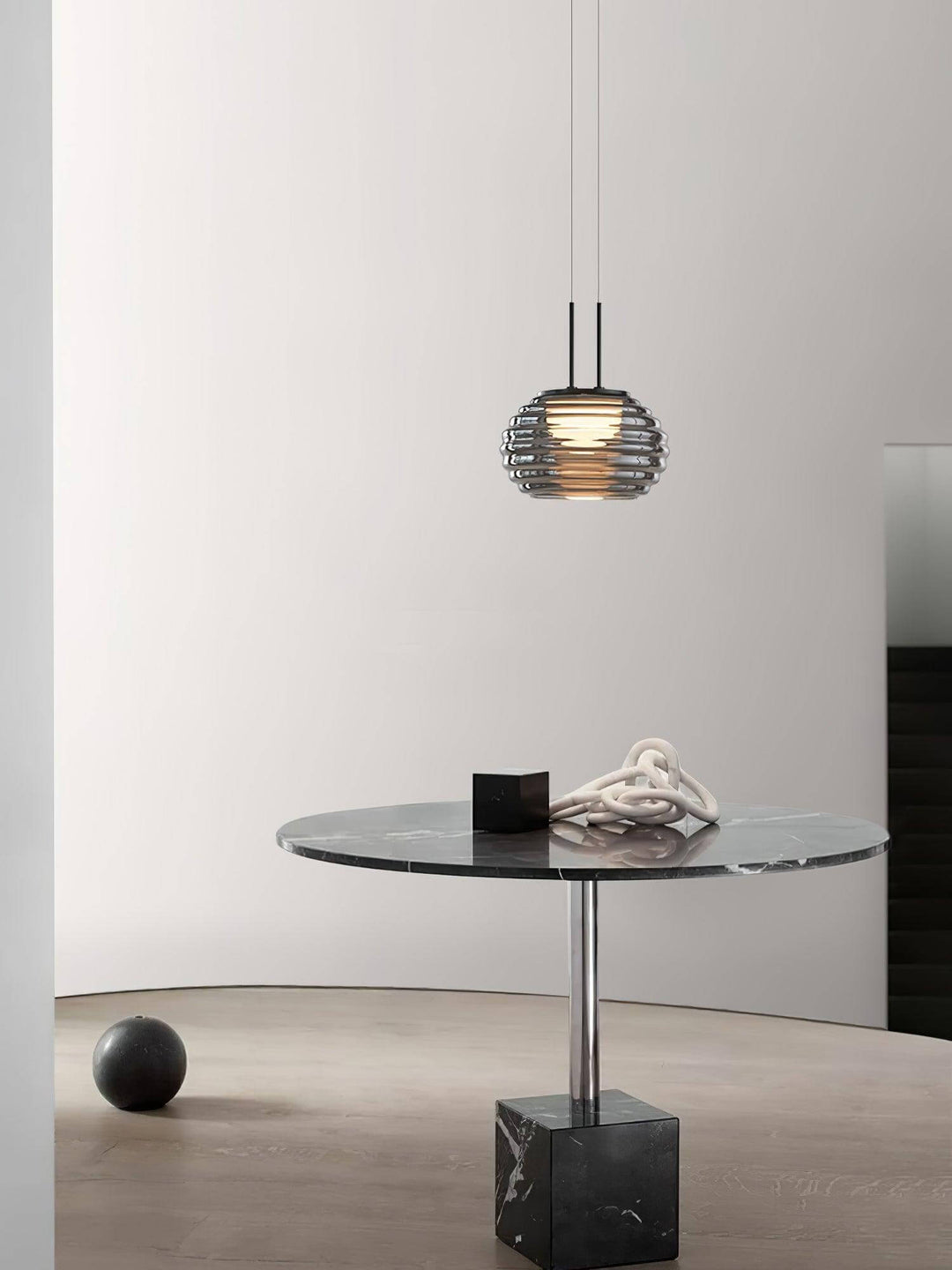 Moderne Halo Pendelophæng, 3-flamme