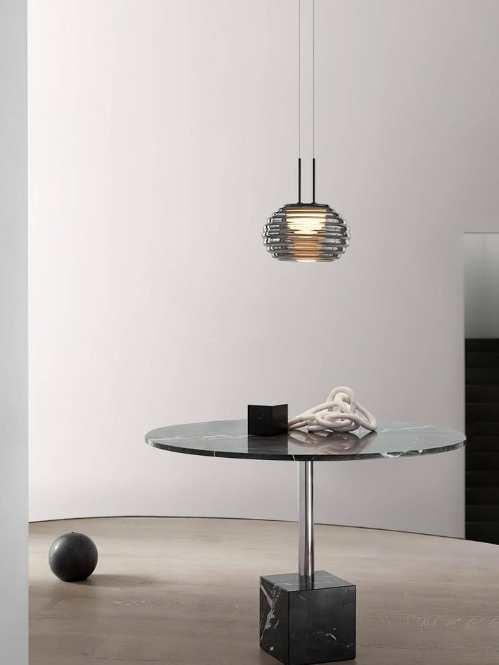Moderne Halo Pendelophæng, 3-flamme