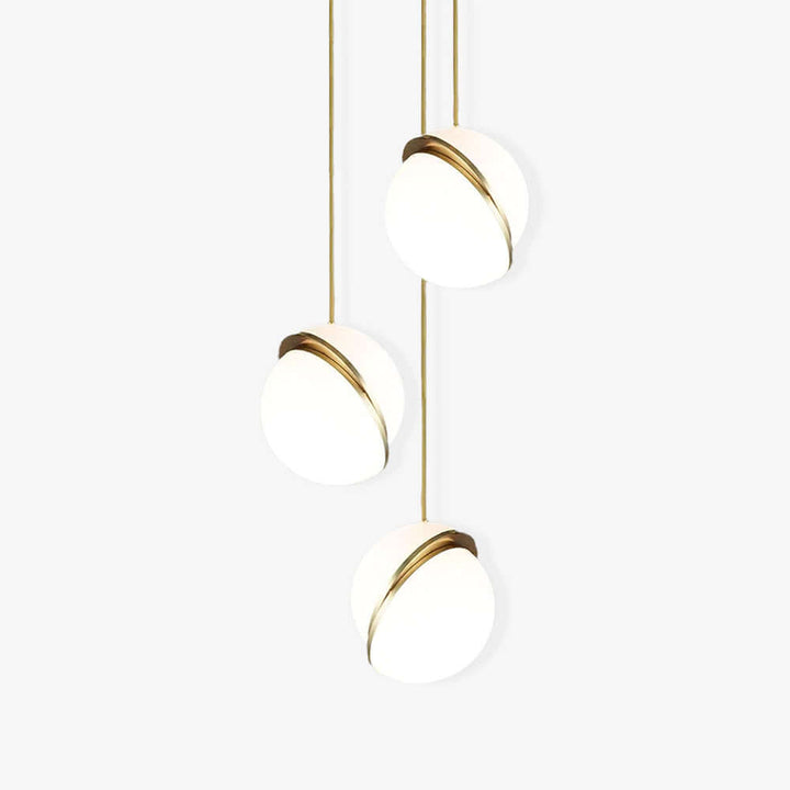 Måneformet Pendellampe i Moderne Design