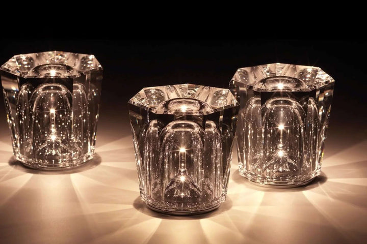 Elegant LED Krystal Diamant Bordlampe